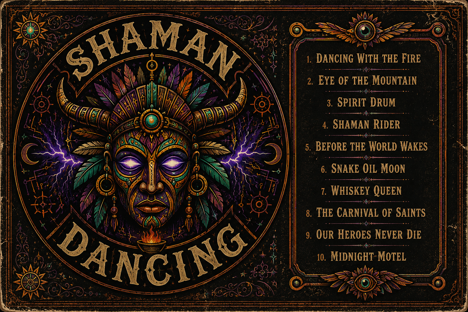 Shaman Dancing album artwork